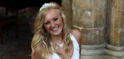 Wedding Dresses @ Beverley Minster Yesterday evening in the fantastic venue that is Beverley Minster models Annabel Pattison, Sophie Draper...