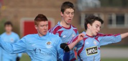 Bridlington got off to the perfect start scoring early on, but it didn’t take long...