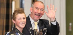 Ex- Molescroft Primary School pupil 14 year old Jordan Rushby, returned to his old school to take part...