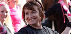 Zumbathon: Ladies Dance In Aid Of Breast Cancer Care Ladies dressed in pink took part in a Zumbathon dancing at Market Cross before dancing their way through...