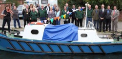 Mermaid Donated To Beverley Barge Preservation Society The Beverley Barge Preservation Society today was presented with a new boat named ‘Mermaid’. Mayor of Beverley Peter...