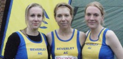Heavy Rain Does Not Dampen Beverley Athletes Enthusiasm Beverley Athletic Club fielded two teams at last Saturday’s Saucony English Cross-Country Relay competition at Berry Hill Park...
