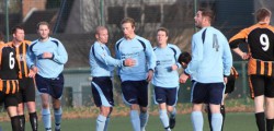 Beverley Town dealt Hodgsons FC a big blow in their bid to retain their Humber Premier League status....