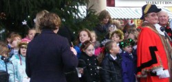 The Mayor Of Beverley Lights Up The Market Cross The Beverley Lions lit up the Christmas tree at Market Cross on Saturday. The Mayor of Beverley, Peter...