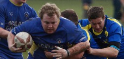 Blue & Golds Fail To Turn Pressure Into Points The blue and golds went down to defeat again at the Leisure Centre last Saturday. Once again there was no shortage of effort, endeavour and spirit but they were sadly lacking a playmaker which would have converted pressure into points.