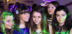 Lydia Pickering celebrated he 13th birthday with a Broadway themed disco spectacular at Walkington Village Hall.