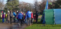 There was a terrific turn out on a cold but sunny morning for the first Orienteering event in recent years at Hull's largest park.