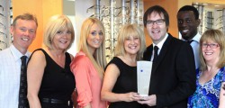 Beverley Opticians Shortlisted For Double National Award Eyesite Opticians of Beverley, Cottingham and Hedon, have been shortlisted in the categories of Best Fashion Frames Practice and Best Optical Team, at the 2012 National Optician Awards.