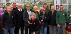 Saturday the 24th of March was a momentous day at Coletta & Tyson garden centre. The re-launch of the plant area took place with former Kingston Rovers player and retired managing director Brian Tyson cutting the ribbon to ‘officially’ mark it open.