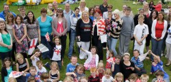 Street Party To Mark Queen’s Diamond Jubilee Residents from the St Nicholas area of Beverley held a street party to mark the Queen's Diamond Jubilee. Held in the school field children enjoyed games, a bouncy castle and a picnic.