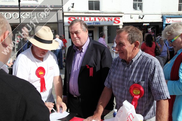 John Prescott Brings His Campaign To Be Police Commissioner To Beverley