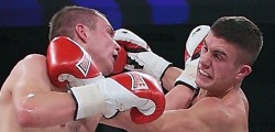 PROFESSIONAL BOXING : Smith, Dudding & Collins Nathon Smith, Ricky Dudding and Zak Collins from St Paul's Boxing Academy all stepped into the ring at the weekend as they featured on the same bill of the James DeGale fight held at the Hull Sports Arena.