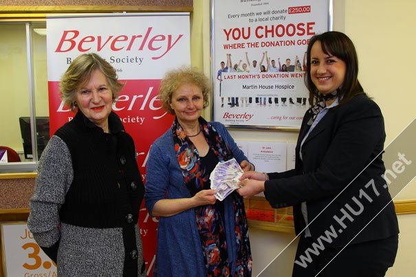 Martin House Children’s Hospice Win Beverley Building Society Award