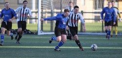 Hornsea Town crashed out of the Whiteheads Fish & Chips League Cup losing 3 -1 at home to Reckitts. Hornsea took an early lead in the first half but couldn't hold on to that advantage
