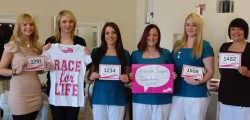 De Lacy Salon will be joining together to run the Race for Life Hull taking place in Queens Gardens on Sunday 7th July 2013. Wearing the usual display of pink, they will be running the 5k charity event to raise money for the Cancer charity.