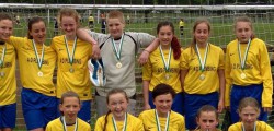Mill Lane United Blues With Plate Final On a typically wet and miserable morning, Mill Lane United and Hessle travelled to Bishop Burton College for the eagerly awaited East Riding Girls Football League Plate final.
