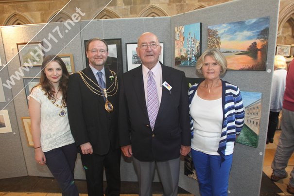 Mayor Opens Joint Exhibition At Beverley Minster