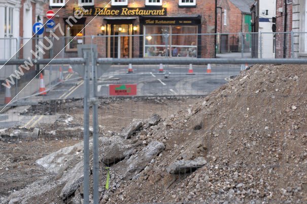 Saturday Market : Works Progressing As Planned Say Contractors