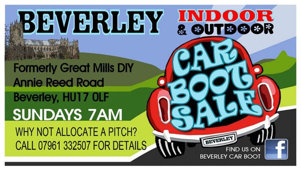 New Indoor Car Boot Sale Launches This Weekend In Beverley
