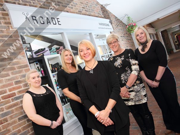 Celebrating Arcade Hairdressing's First Year Open
