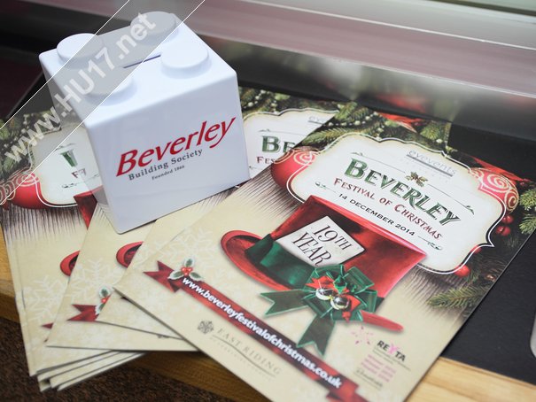 Beverley Festival of Christmas: Claim You FREE Lego Brick Money Box This Sunday