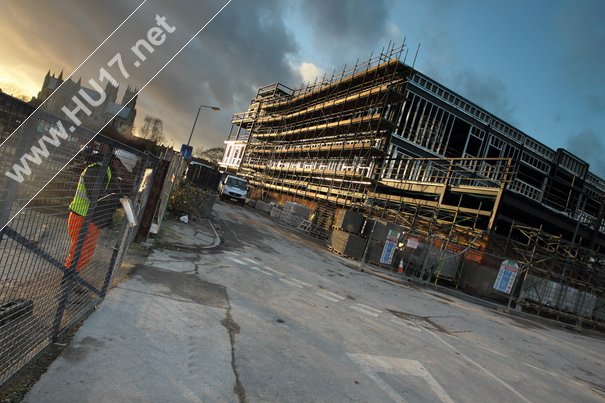 Tour Of Works At Houlton’s East Riding College Site