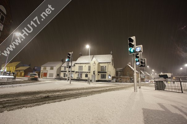 PHOTO : Snowy Pics From Sunday Evening