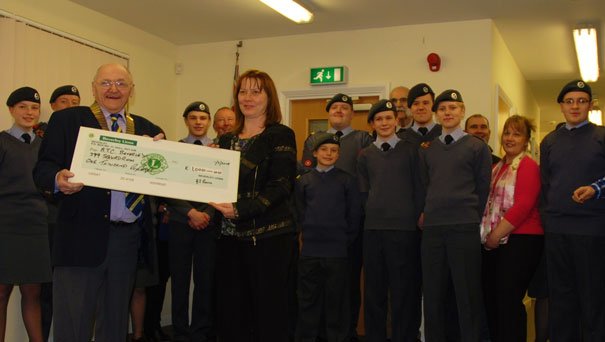 Beverley Lions Kick Start Air Cadets Mini Bus Fund