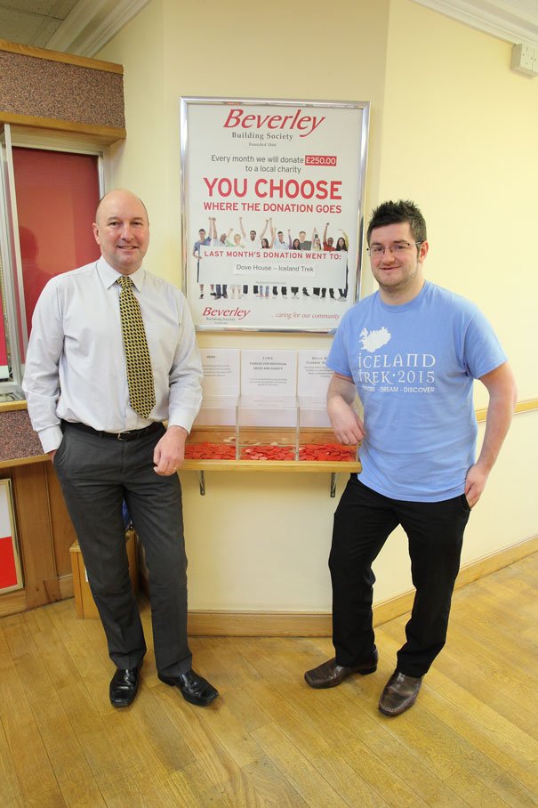 Dove House Hospice Trekkers Win Beverley Building Society Charity of the Month