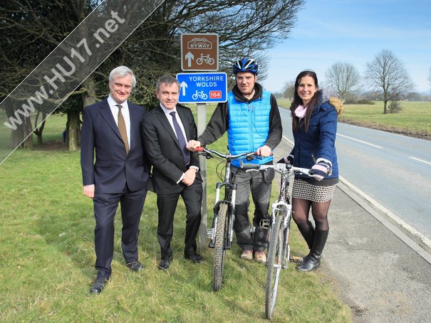 Under-Secretary Of State Visits Beverley Westwood To Meet Local Residents And Hear More About The Plans For A Cycleway 