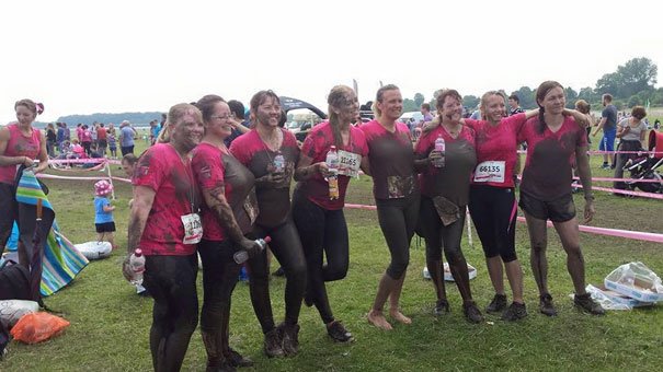 TIR Training Staff Get Pretty Muddy For Charity