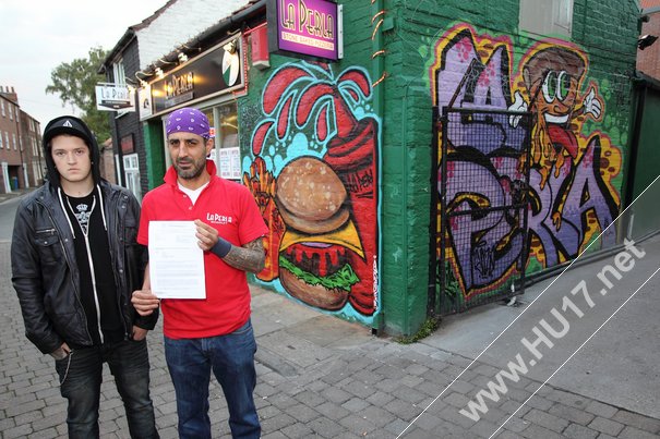La Perla Told By Council That 'Graffiti Has To Go’