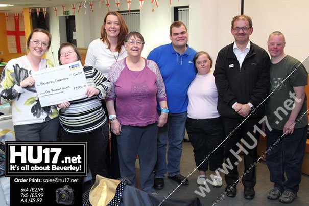 Beverley Cornerstone Receive Donation From Greggs The Bakers