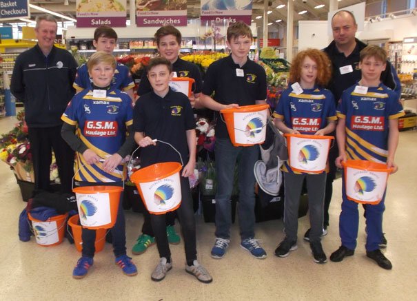 Braves Bag Over £500 at Tesco For Club Funds
