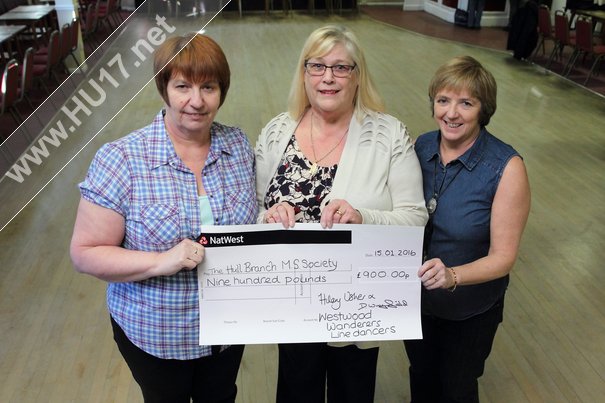 Line Dancers Raise £900 For Local MS Society