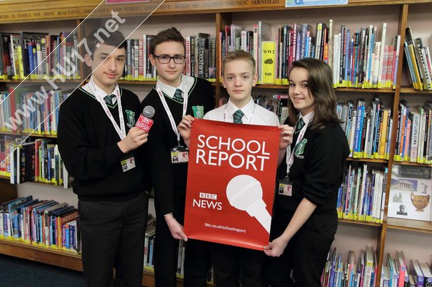 Longcroft School Take Part In BBC School Report
