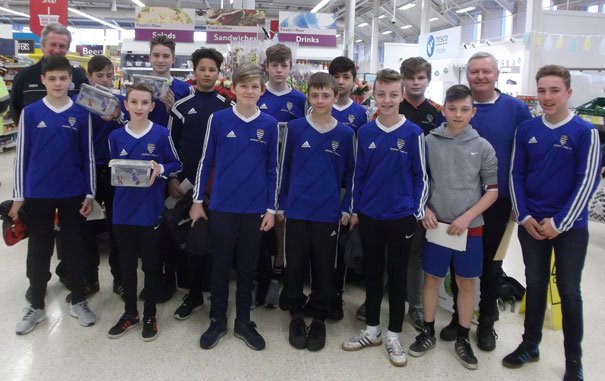 Tesco Fundraiser Raises Hundreds of Pounds For Local Club