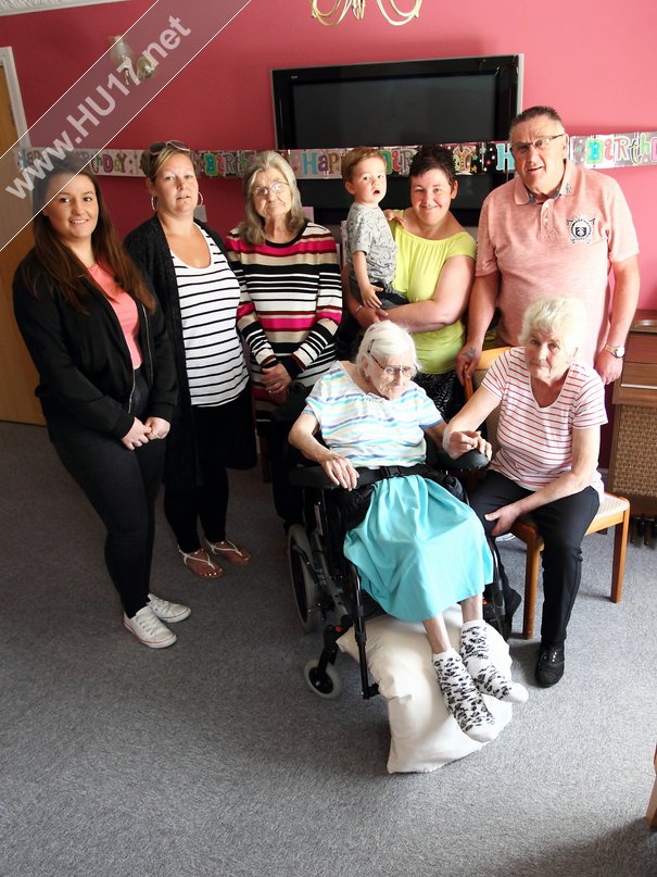 Queenie Tattersall Celebrates Her 100th Birthday