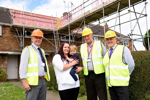 Council House Re-Roofing Programme Well Under Way