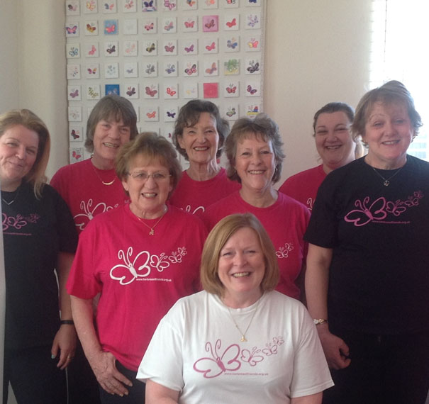 Pink Butterfly Walk For Breast Cancer Charity