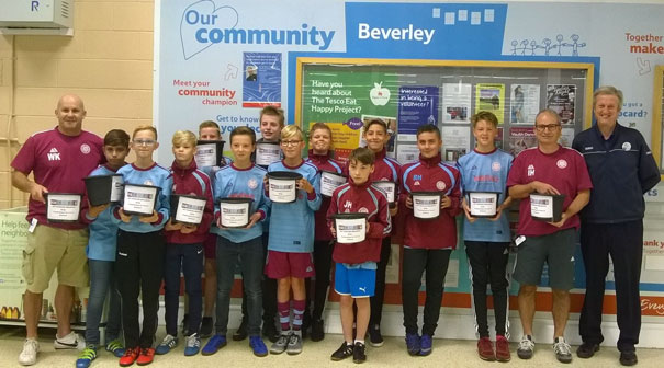 Bulldogs Raise Cash At Tesco For Dutch Tour