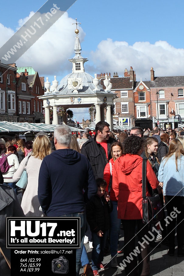BEVERLEY FOOD FESTIVAL : Event Draws Huge Numbers Into The Town