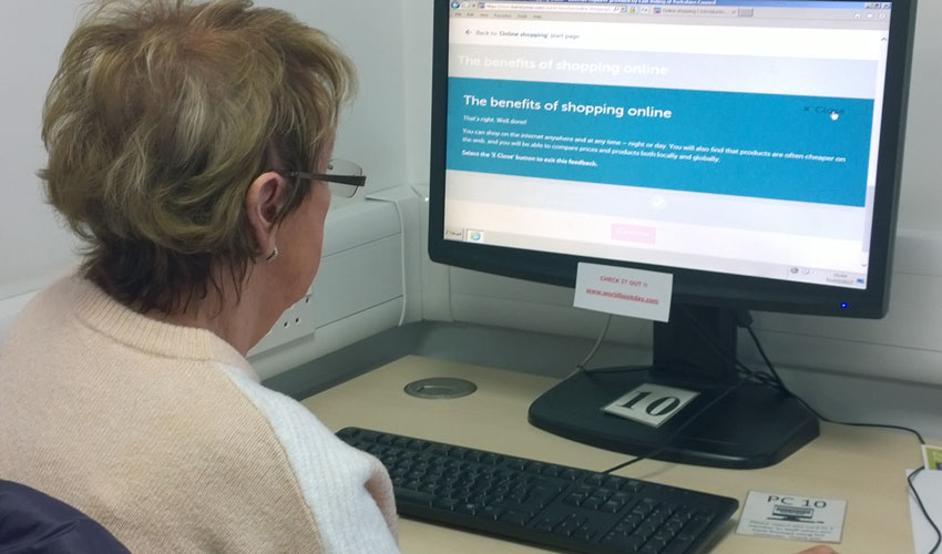 Council’s Digital Champions Support Residents To Get Online