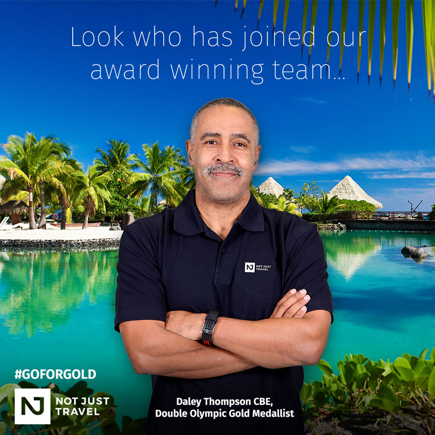 Olympic Hero Daley Thompson Pledges Support To Local Travel Franchise Holder