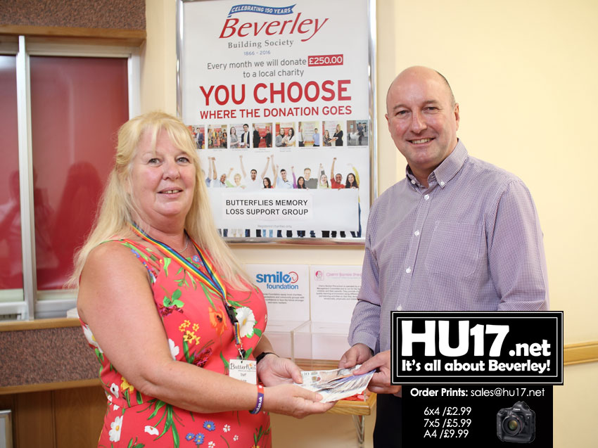 Butterflies Memory Support Group Win Charity of the Month