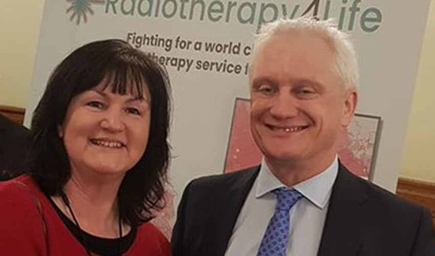 MP Marks World Cancer Day With Beverley Resident Karen Smith