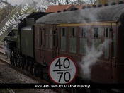 70013 Oliver Cromwell Steams Through Beverley