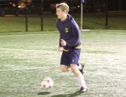 Action From a Night of Soccer Six