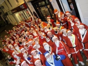 Royal Standard Invaded By Seventy Santa's