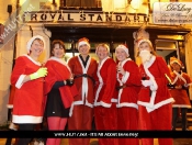 Royal Standard Invaded By Seventy Santa's